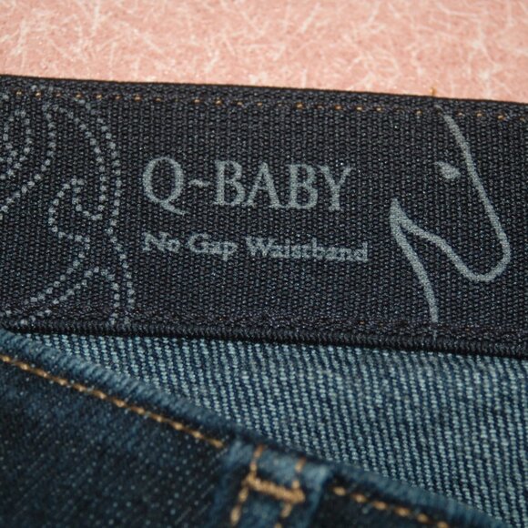 Q-Baby Wranglers Jeans Women’s 5/6 x 36 Dark Wash - Picture 7 of 11